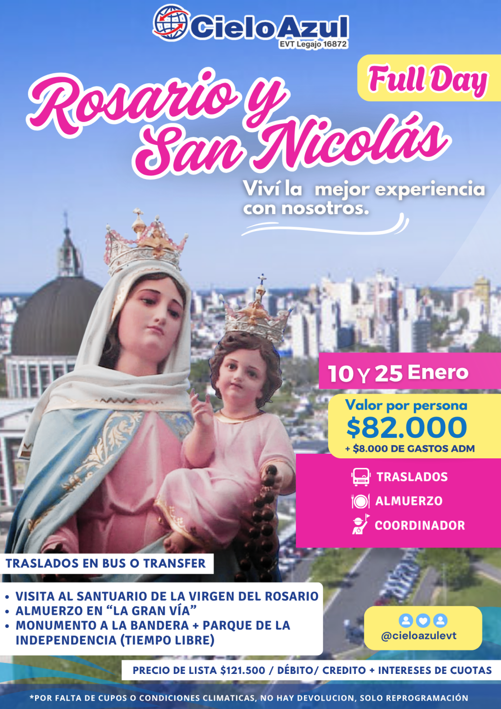 ROSARIO & SAN NICOLAS - ENERO