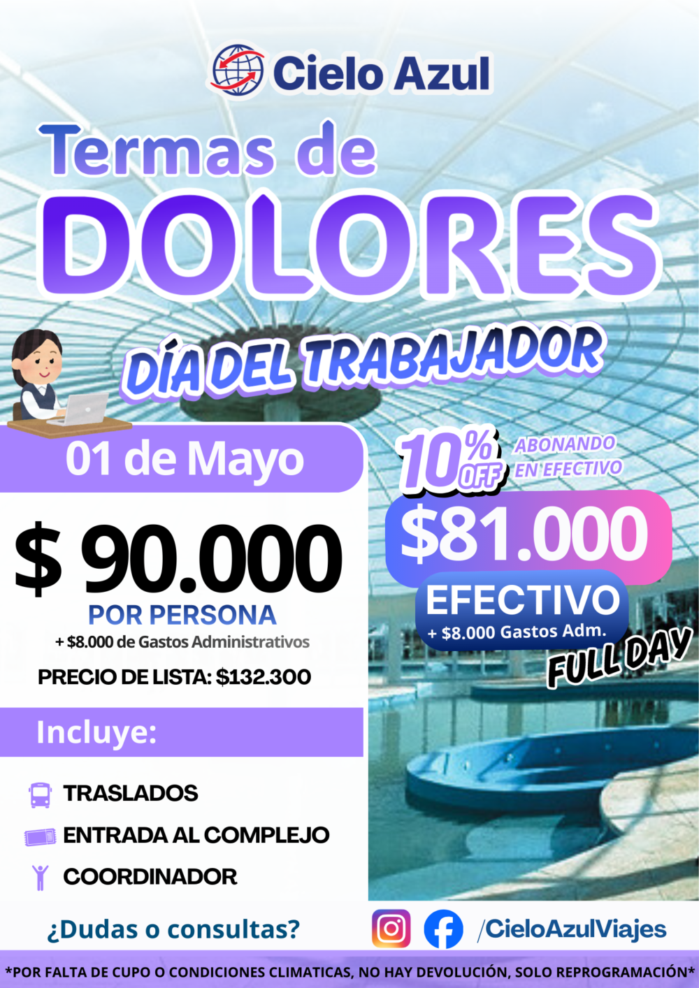 TERMAS DE DOLORES 01 DE MAYO