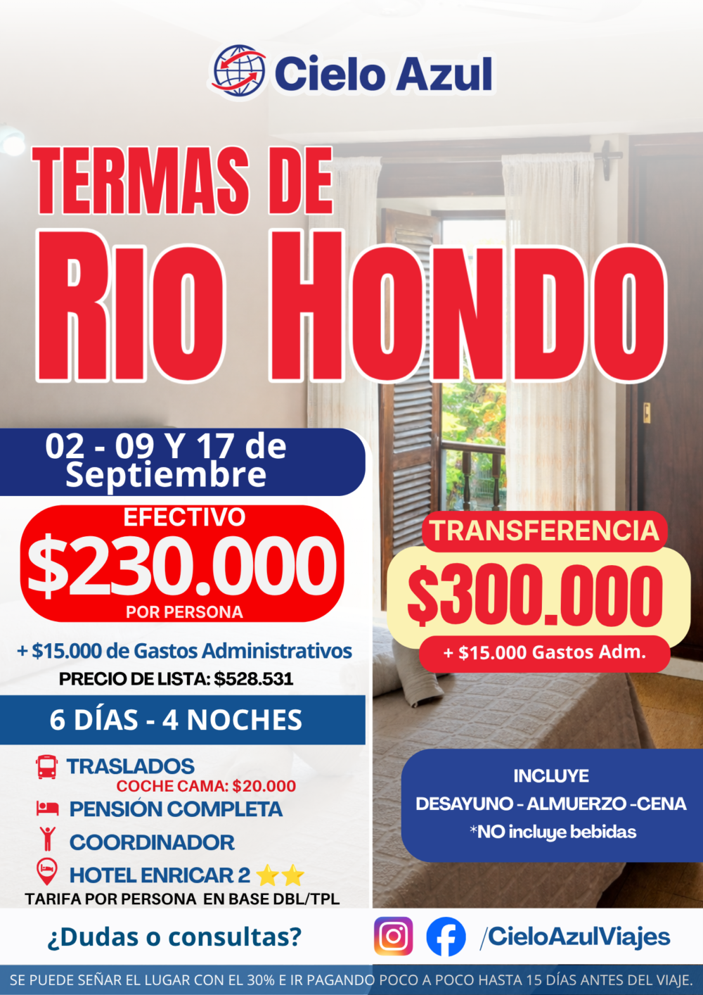 TERMAS DE RIO HONDO EN SEPTIEMBRE