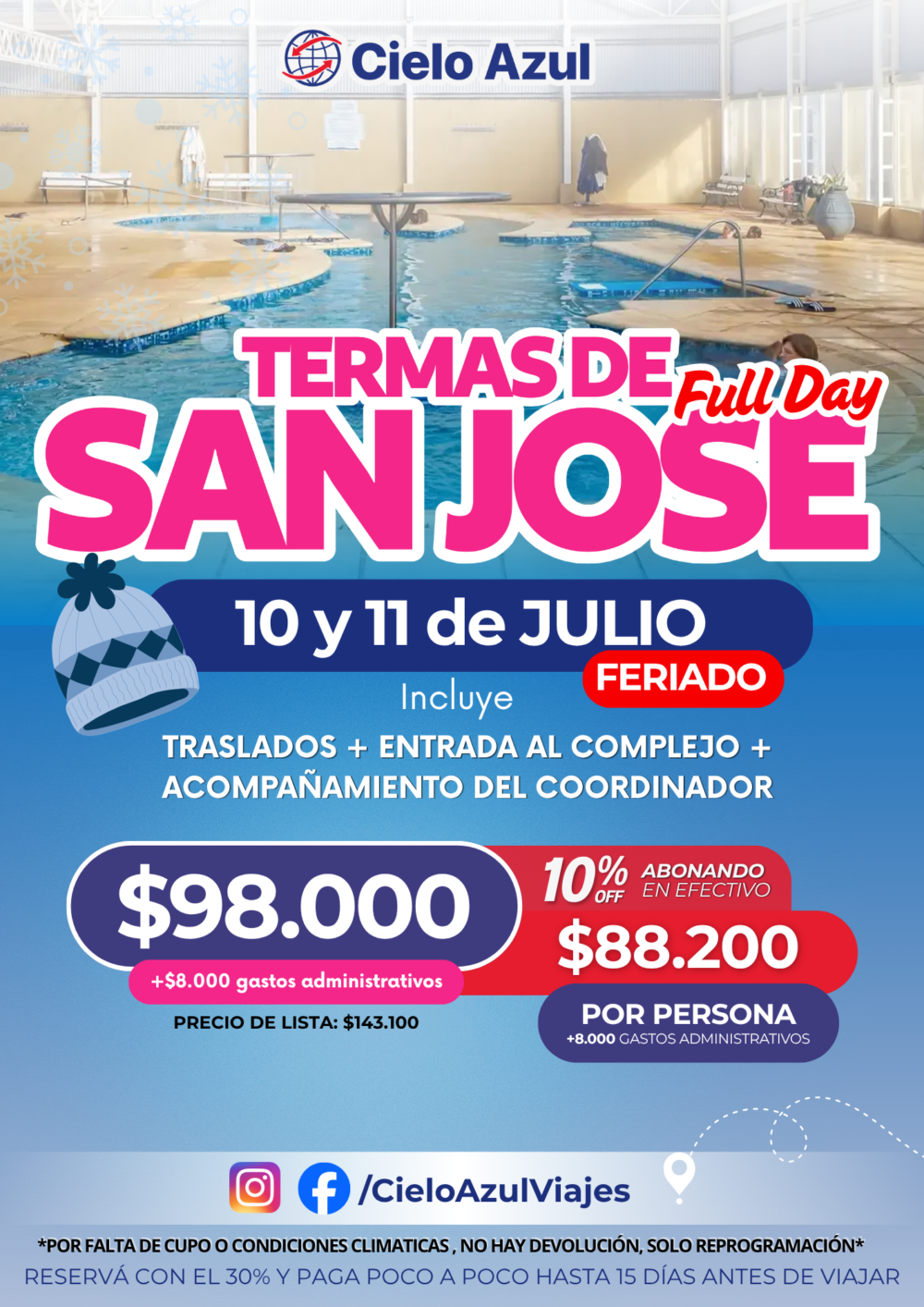 SAN JOSE - FERIADO DE JULIO