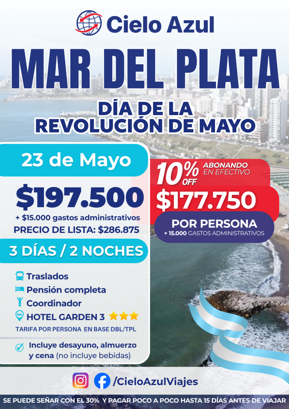 MAR DEL PLATA 25 DE MAYO