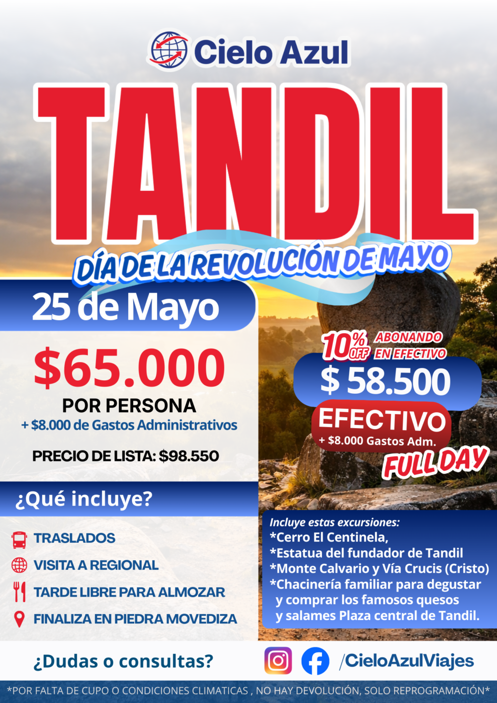 TANDIL 25 DE MAYO