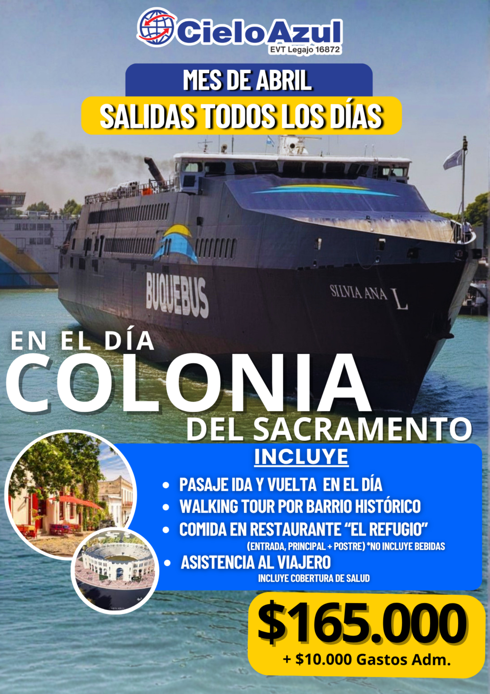 COLONIA EN EL DÍA - MES DE ABRIL