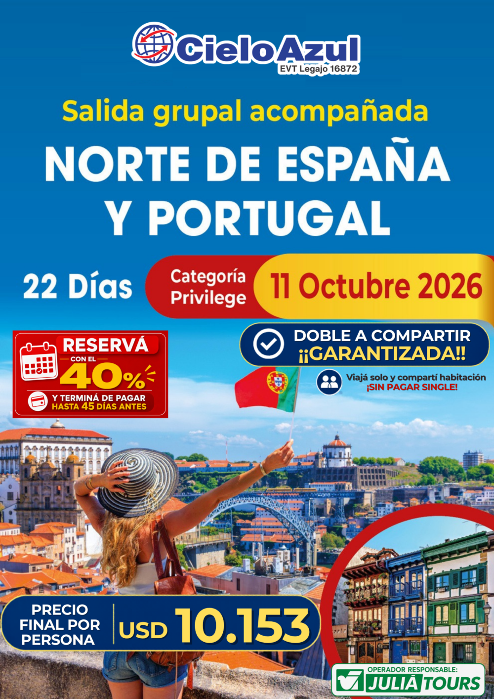 NORTE DE ESPAÑA Y PORTUGAL