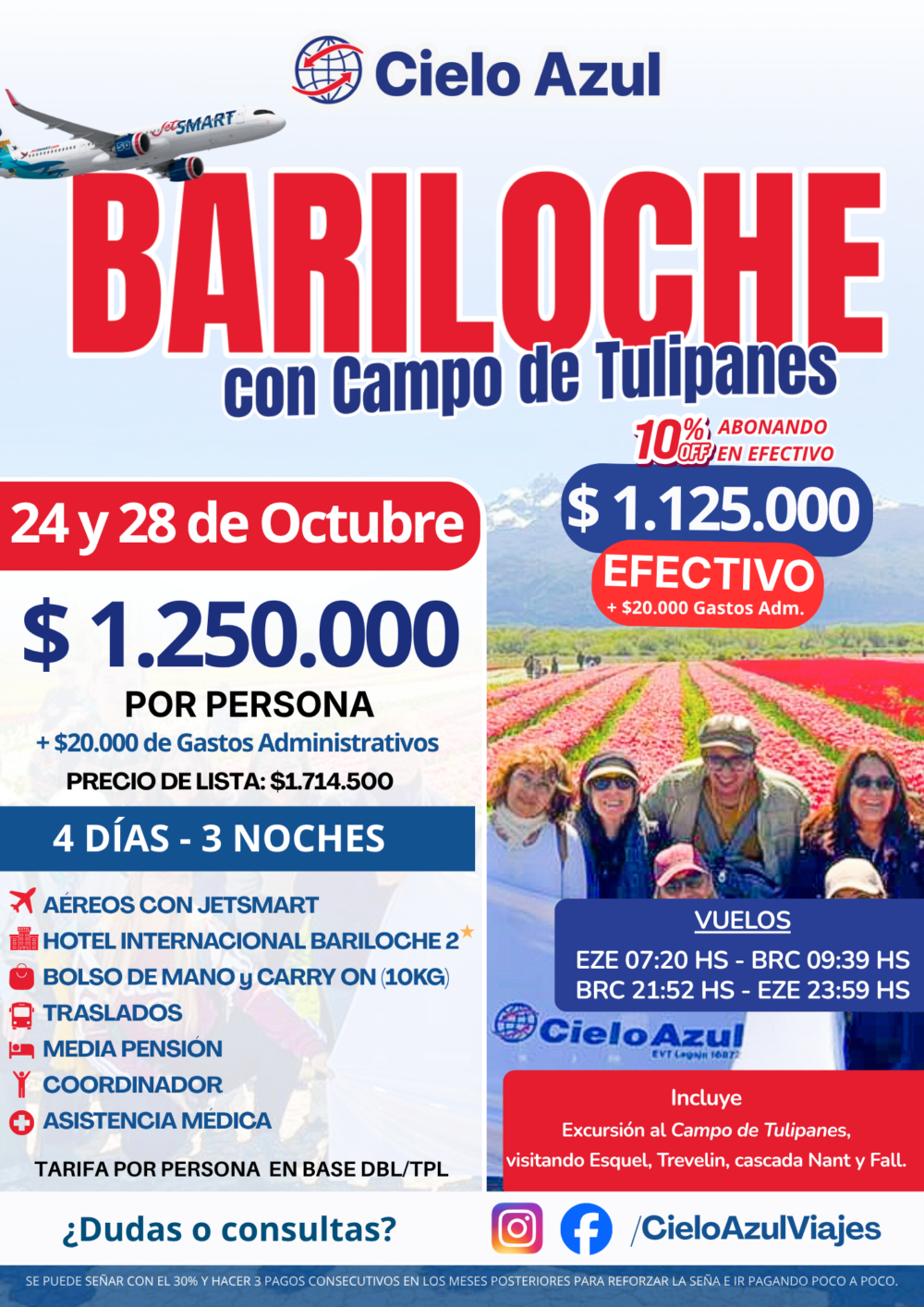 BARILOCHE - CAMPO DE TULIPANES