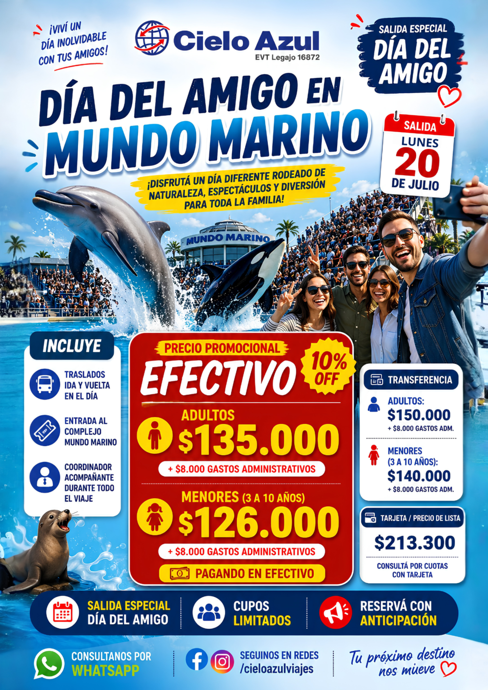 MUNDO MARINO - DÍA DEL AMIGO