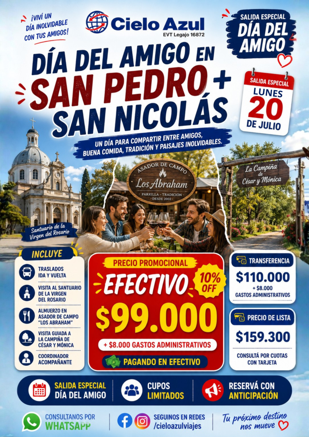 SAN PEDRO + SAN NICOLAS - DÍA DEL AMIGO