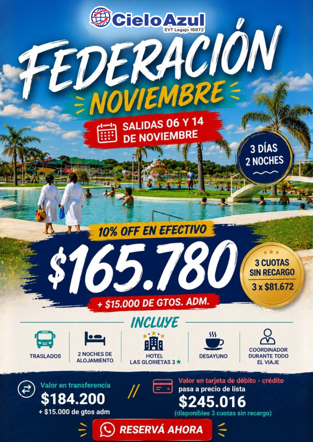 FEDERACIÓN EN NOVIEMBRE