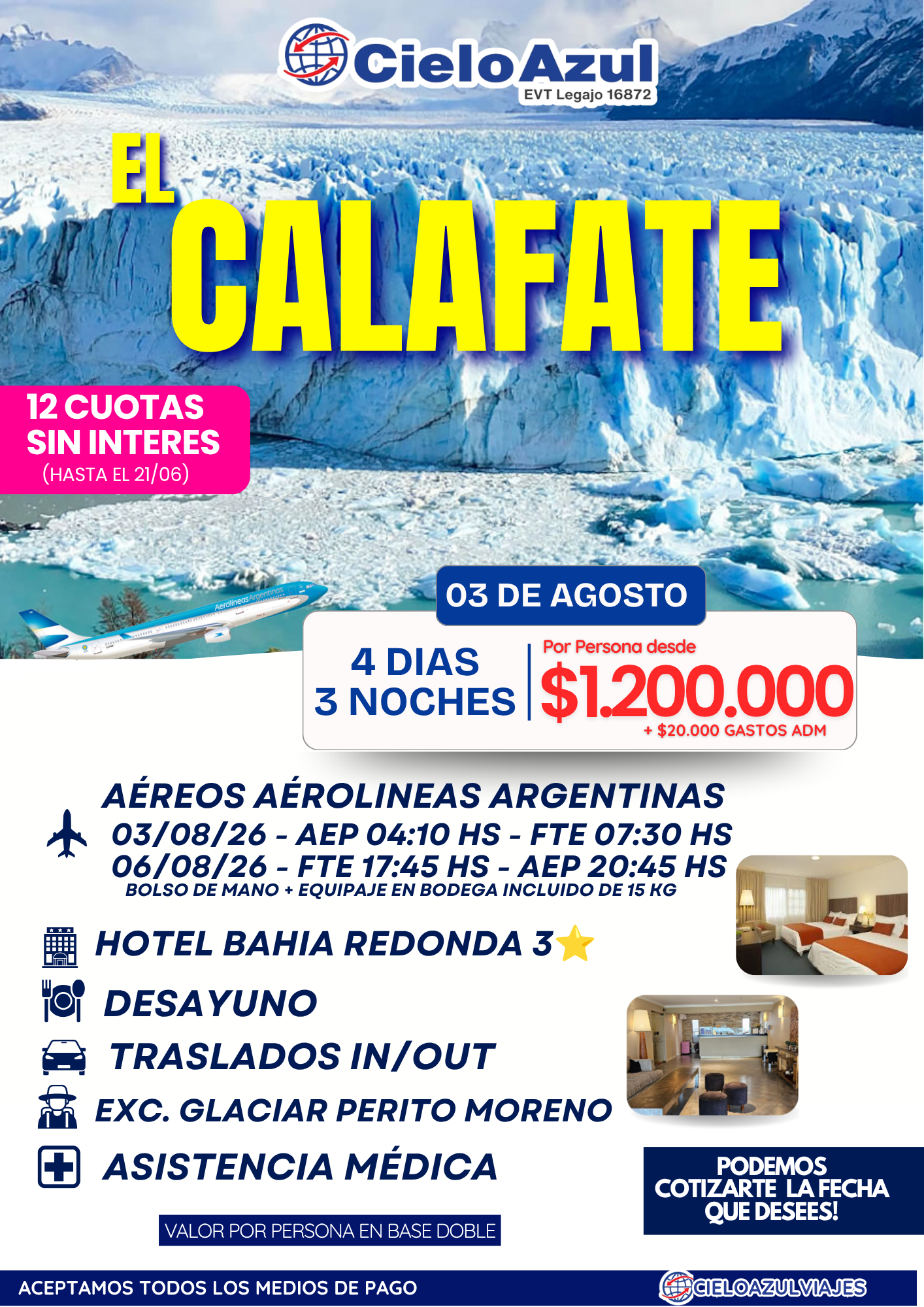 EL CALAFATE - AGOSTO