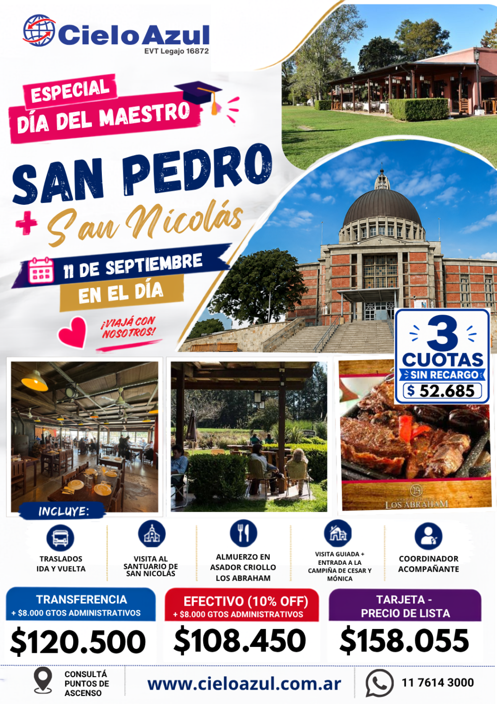 SAN PEDRO + SAN NICOLAS - DÍA DEL MAESTRO