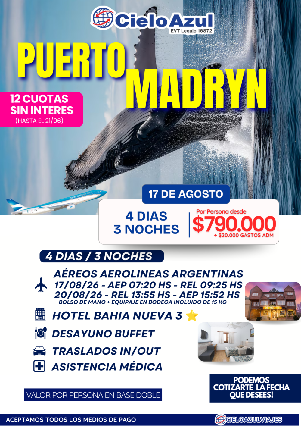 PUERTO MADRYN - AGOSTO
