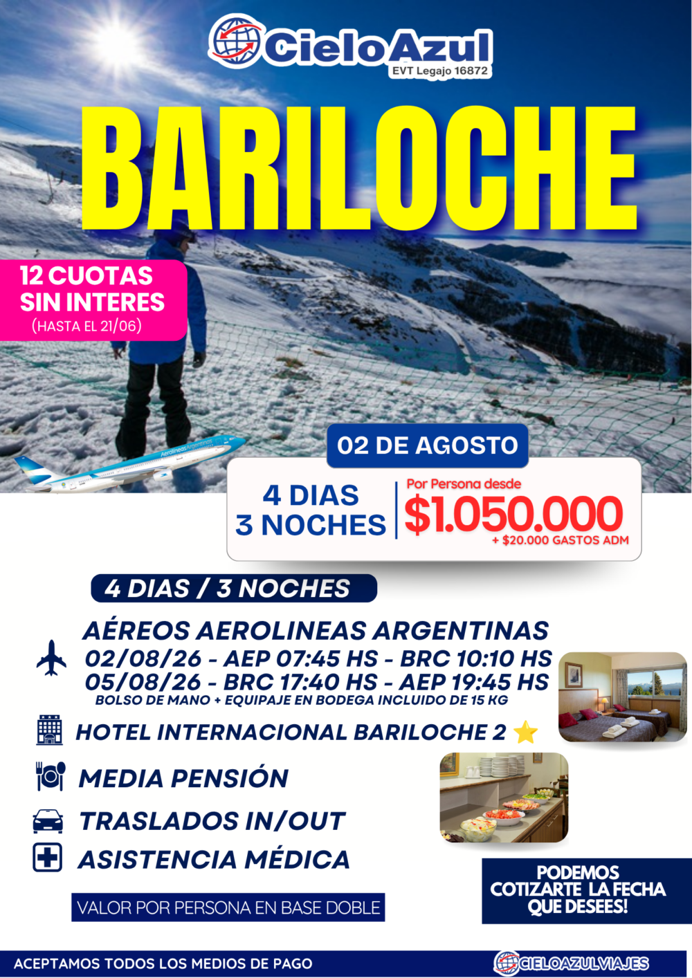 BARILOCHE - AGOSTO