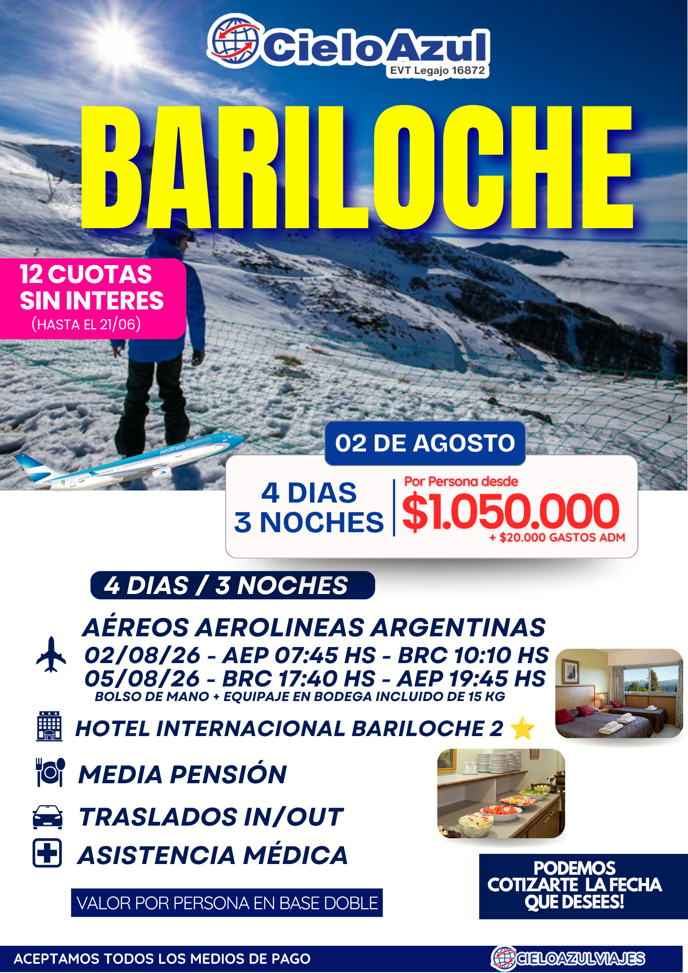 BARILOCHE - AGOSTO