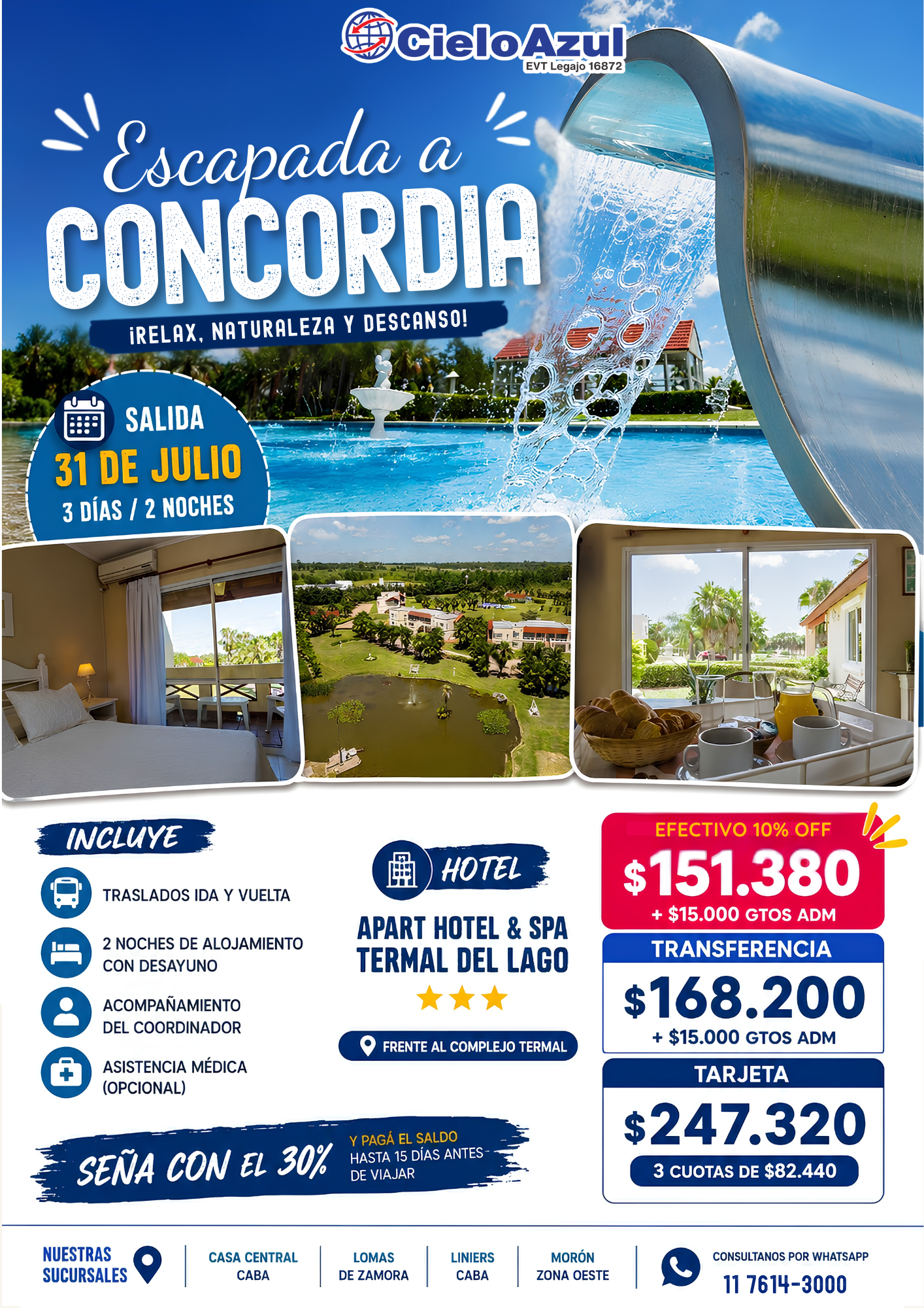 CONCORDIA - 31 DE JULIO