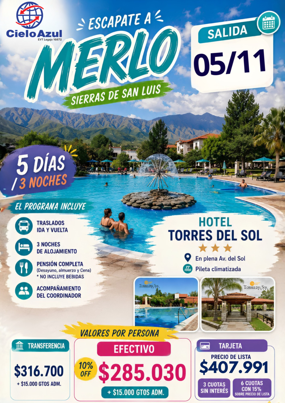 MERLO - NOVIEMBRE