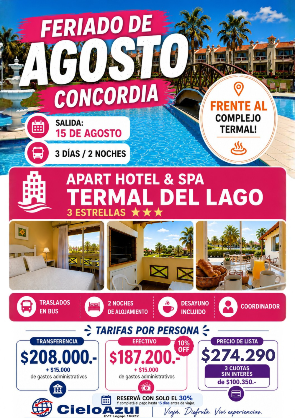 CONCORDIA - FERIADO DE AGOSTO