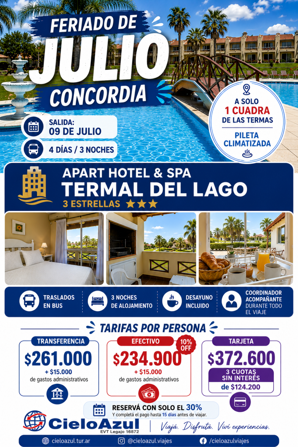 CONCORDIA - FERIADO DE JULIO