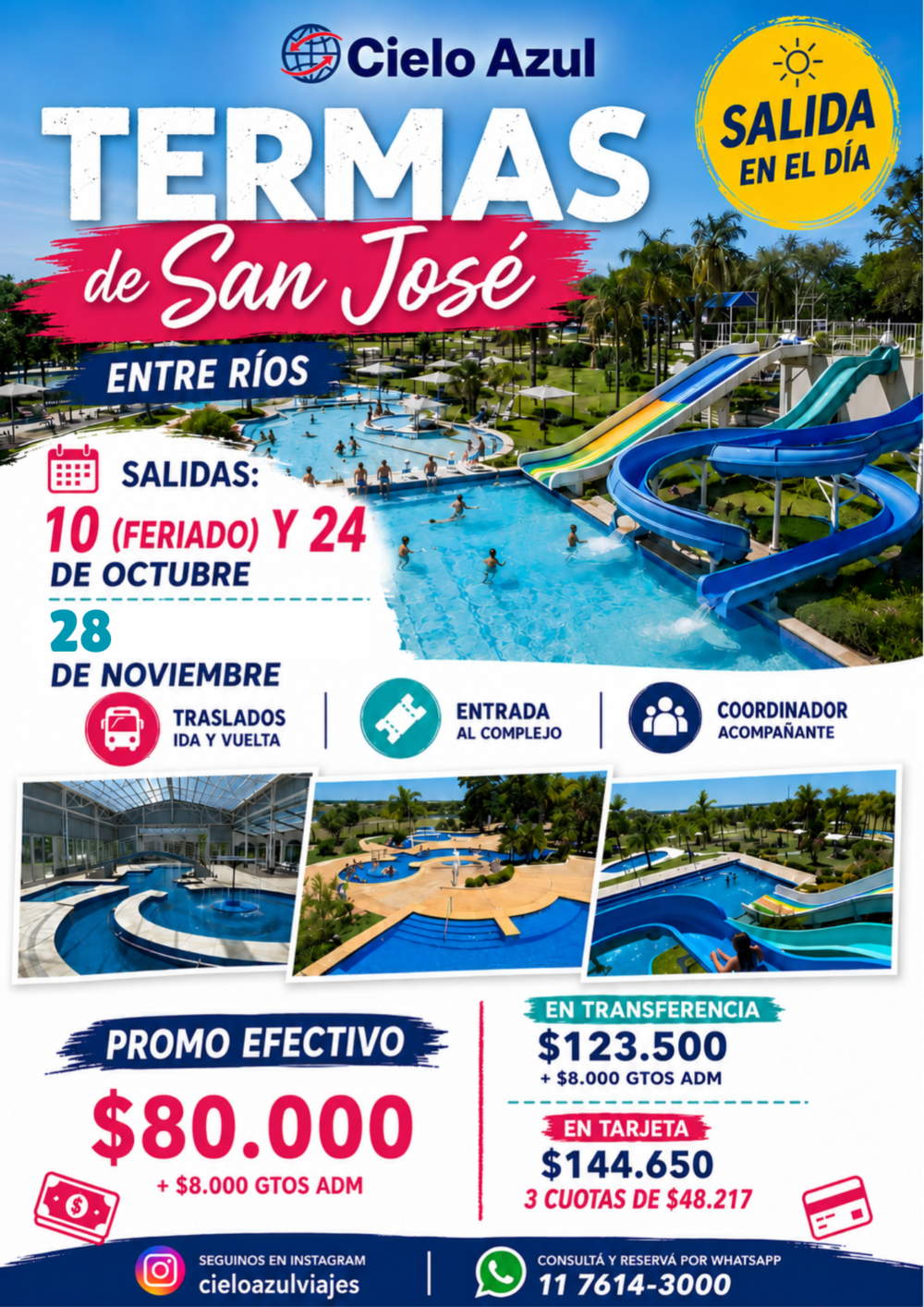 Termas de san jose - octubre