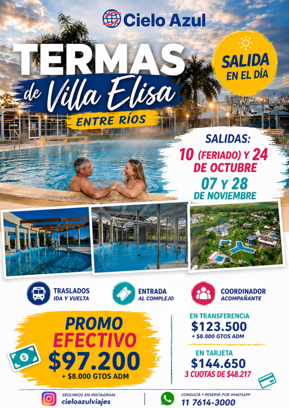 Termas de villa elisa - octubre