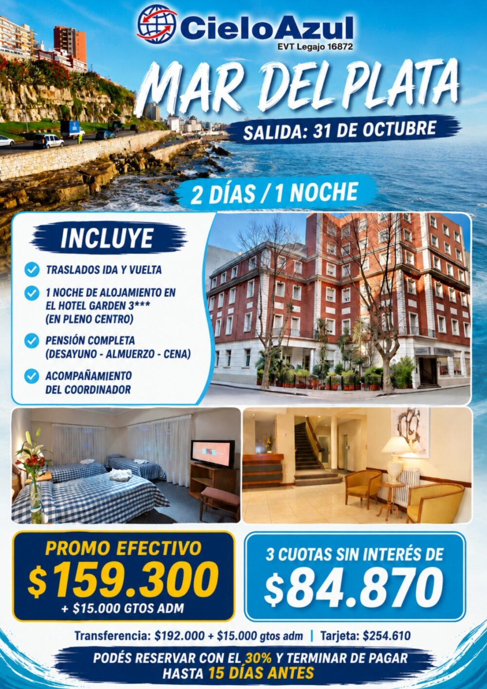 MAR DEL PLATA - OCTUBRE